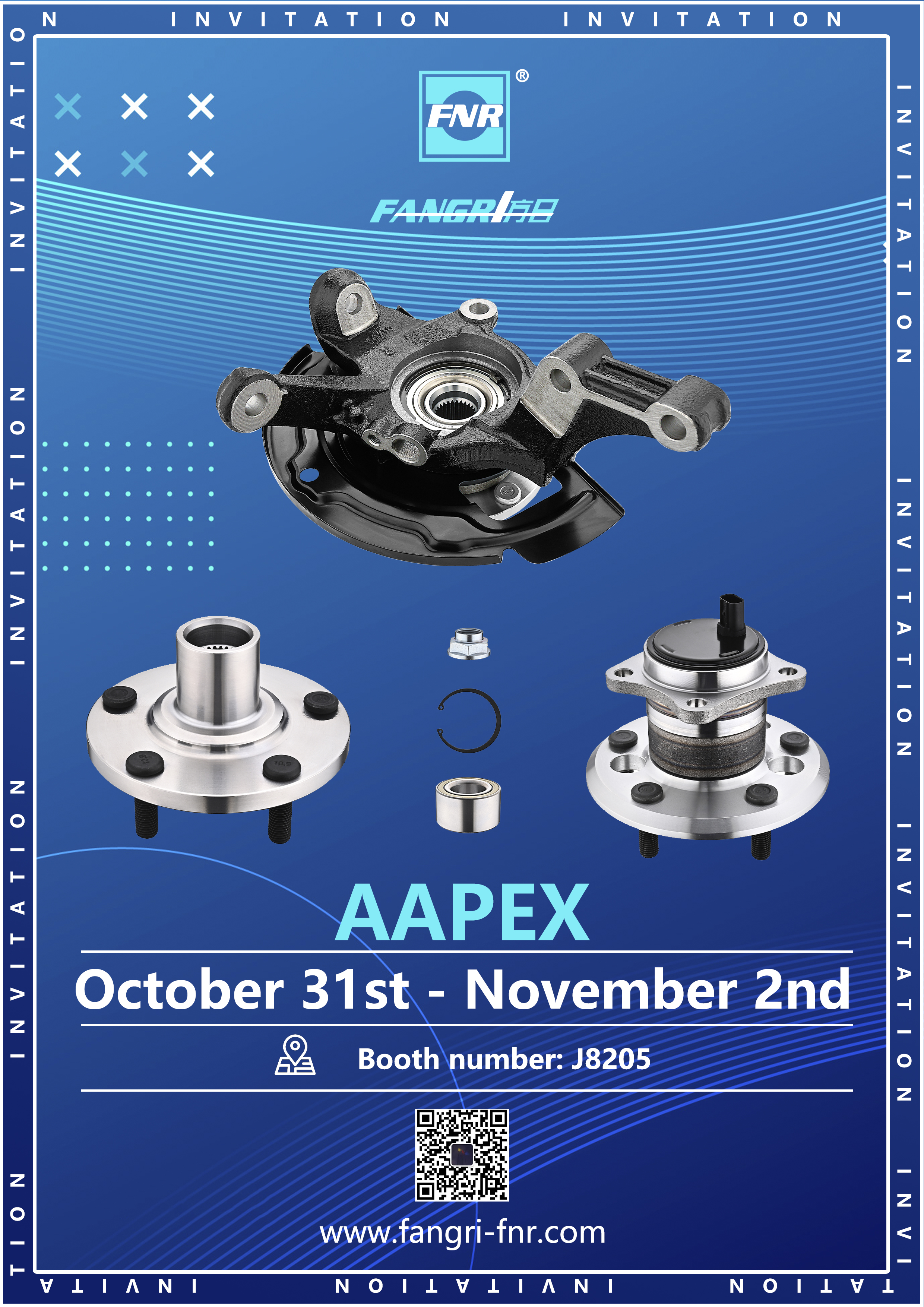 2023年11月AAPEX 美国展会邀请